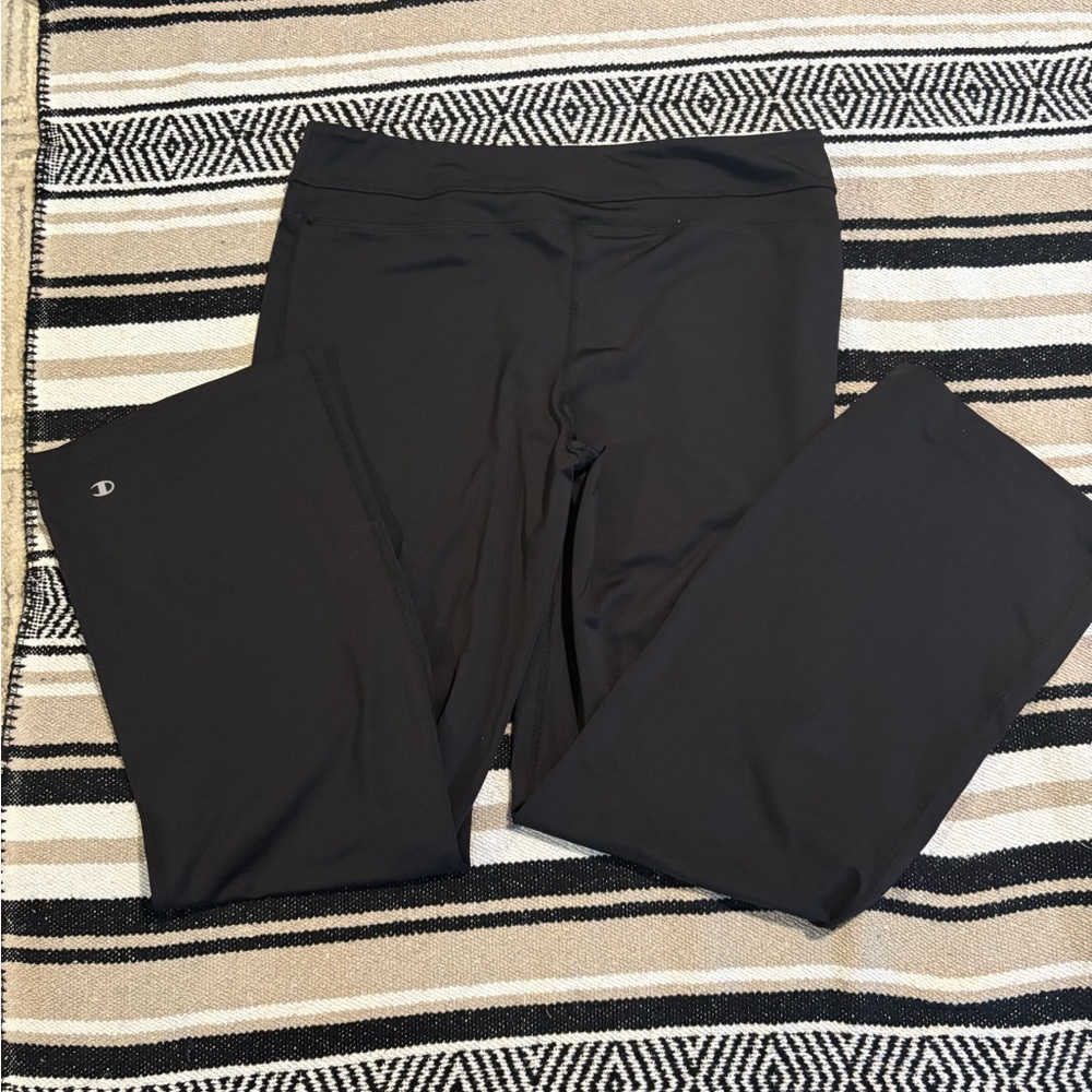 CHAMPION Black Athletic Pants EUC - Picture 2 of 6